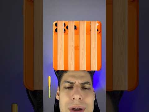 Precise sequence of the orange iPhone 17 Pro Max Cosmic  #shorts #noads thumbnail