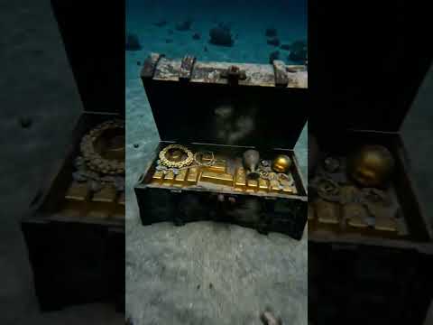 Gold Bar Found Underwater! ? Hidden Treasure Discovery #Gold #Underwater #TreasureHunt #Viral thumbnail