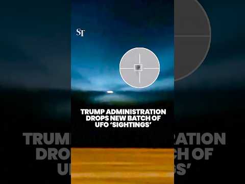 New batch of UFO files released by Trump's Defence Department thumbnail
