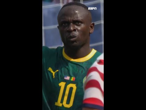 Sadio Mané doet vlak voor rust wat terug namens Senegal 🇸🇳💥 thumbnail