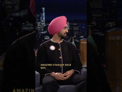 #DiljitDosanjh called his album AURA because fans told him he had “amazing aura” 😂 #FallonTonight thumbnail