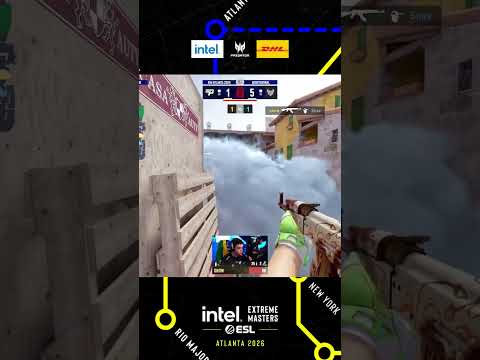 snow OUTSMARTS them in CRAZY 1v2 clutch! #clutch #esl #atlanta #cs #cs2 thumbnail