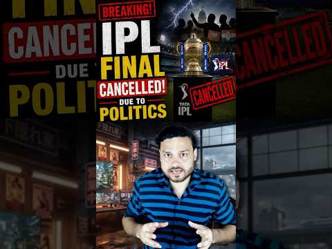 IPL 2026 Finals CANCELLED! Indian Cricket Fans CANNOT Believe Politics Inside Cricket #shorts thumbnail