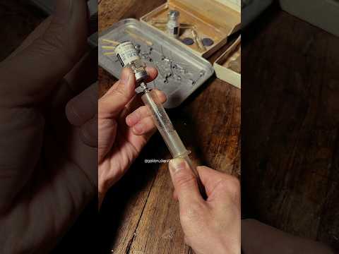 Old School Nursing: How InjectionsUsed to be Prepped #VintageMedicine #MedicalHistory  #GlassSyringe thumbnail
