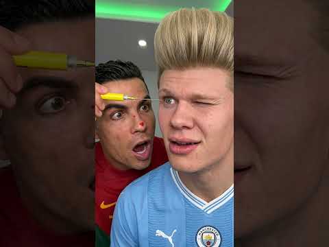 Haaland and Ronaldo Made Everyone Look ? #football #ronaldo thumbnail