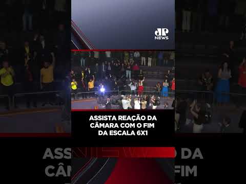 Assista reação da Câmara com o fim da escala 6x1 #Shorts thumbnail