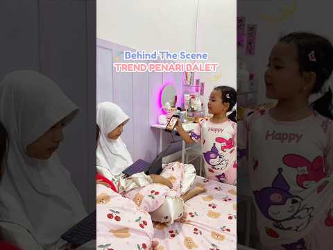 BEHIND THE SCENE NOURA IKUT TREND PENARI BALET #klaratania #trend thumbnail