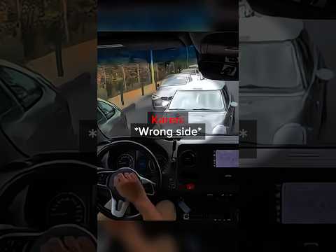 Karen Gets Instant Karma for Driving the Wrong Way thumbnail