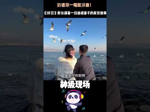 劉德華一唱就淚崩！《練習》背後藏著一個血癌妻子的真實故事——丈夫辭掉工作陪她走完最後一程，結局讓所有人哭了。#劉德華 #練習 #感人故事 #Shorts thumbnail