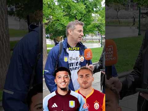 BARIŞ ALPER'İ SEÇTİ?İngiliz taraftara Galatasaray'ı sorduk! #football #galatasaray #quiz #keşfet thumbnail