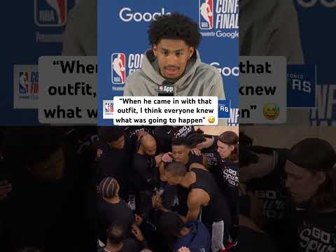 Dylan Harper on Wemby’s pregame outfit thumbnail