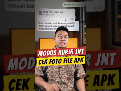 Modus Kurir Paket Kirim File APK lewat WA thumbnail