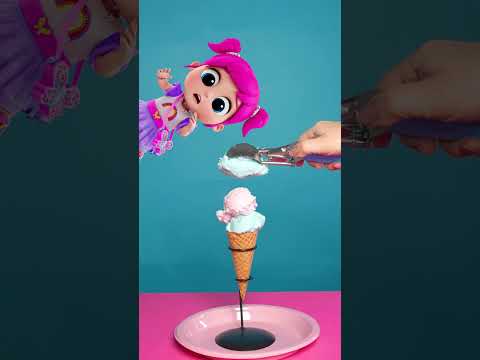 Une tour de glace trés fragile ! #littleangelfrançais #bébélouis #glace thumbnail