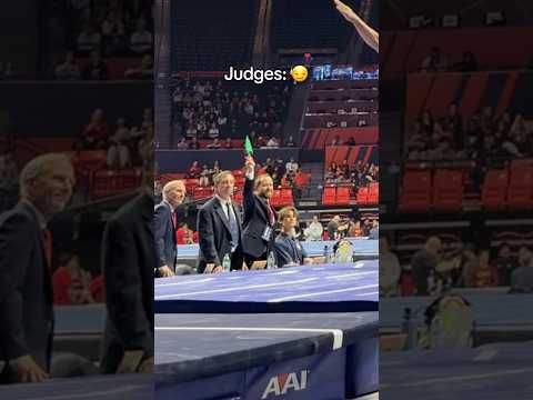 HE WON ?? #olympics #ncaa #sports #sport #olympic #vault #stick thumbnail