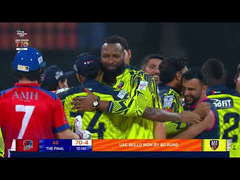 2025 Abu Dhabi T10 Final I Winning Moment thumbnail