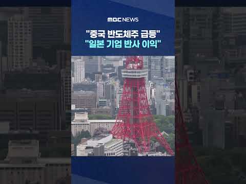 파업 위기 후폭풍?‥"중국 반도체주 급등", "일본 기업 반사 이익" #Shorts (MBC뉴스) thumbnail