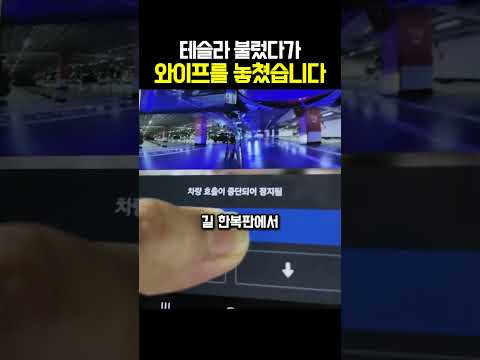 테슬라 불렀다가 와이프를 놓쳤습니다 thumbnail
