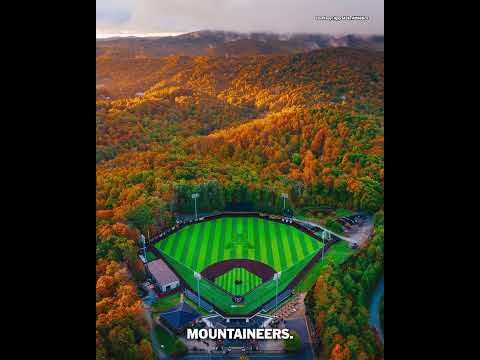 The Appalachian State Mountaineers have one of the most beautiful ballparks in the country 🌄 thumbnail