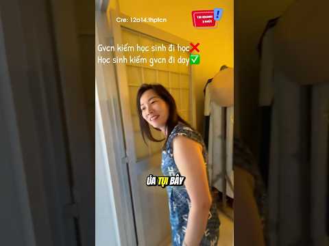 Học sinh đến tận nhà tìm cô giáo: 😆 #shorts thumbnail