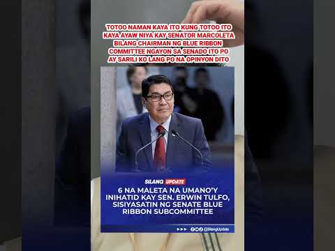 May anim daw na maleta si Erwin tulfo. thumbnail