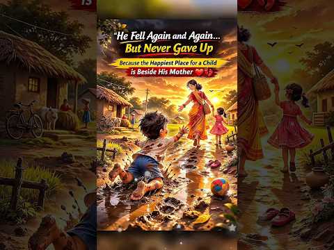 He Fell Again and Again — But Never Gave Up for His Mother ❤️👣 thumbnail