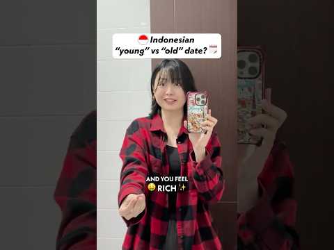 ?? Indonesian “young” vs “old” date?! ?? #indonesian #languages #culture #learnindonesian thumbnail