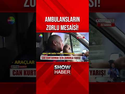 Can kurtarmak için zamanla yarış! #showanahaber #shorts thumbnail