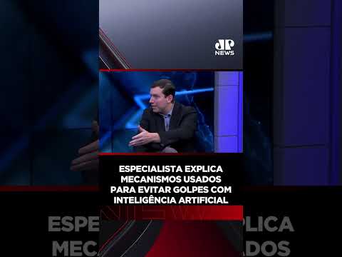 Especialista explica mecanismos usados para evitar golpes com inteligência artificial #Shorts thumbnail