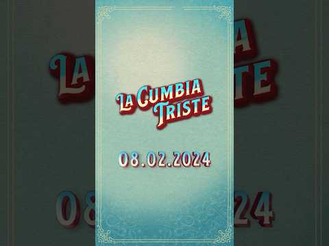 #LaCumbiaTriste 😢 Nuestro nuevo sencillo junto a Alejandro Fernandez llega el 8 de febrero. thumbnail