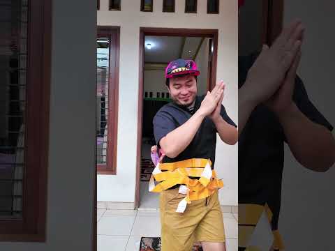 Aqilla challenge lakban bareng papa #shorts thumbnail