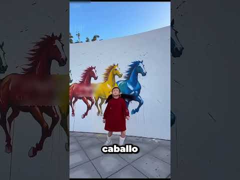 Pinto Las Paredes De Caballos 😱 thumbnail