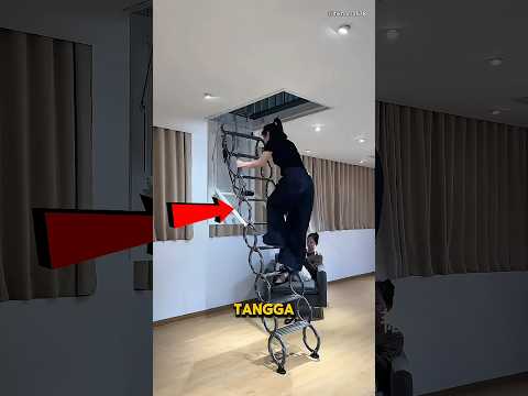Tangga Rahasia Untuk Bersembunyi! 😱 thumbnail
