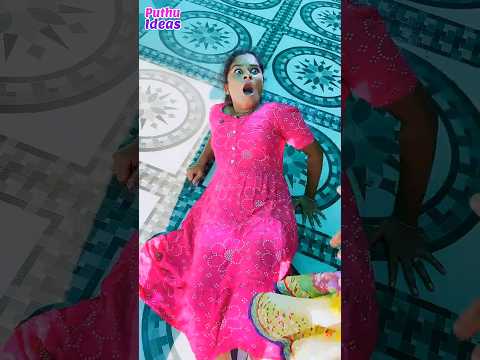 Amma rocked ponnu shocked  .. ?#comedyshorts #ammaponnushorts #puthuideas thumbnail