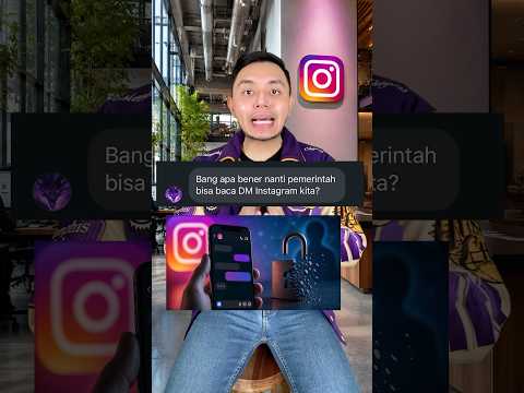 Waduh seriusan ini pemerintah bisa baca DM kita? #shorts thumbnail