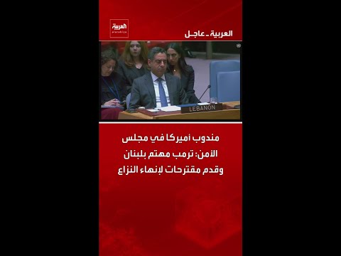 مندوب أميركا في مجلس الأمن: ترمب مهتم بلبنان وقدم مقترحات لإنهاء النزاع thumbnail