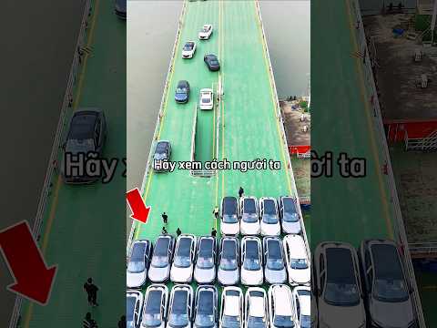 Hãy xem cách người ta đưa xe ô tô lên tàu chở như thế nào nhé ? thumbnail