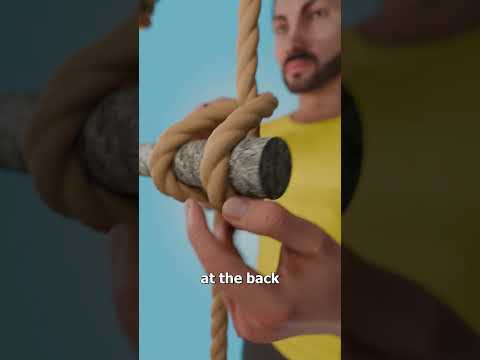 How To Tie A Rope Ladder 🤔 thumbnail