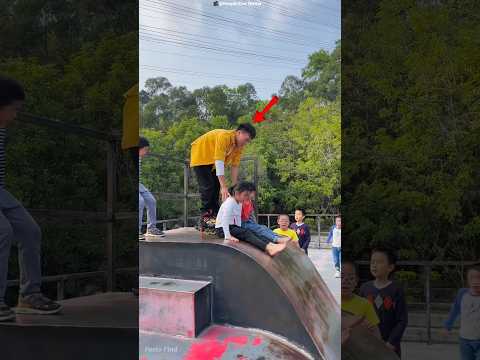 Roller Skates Challenge Gone Wrong 😱 #shots #facts thumbnail