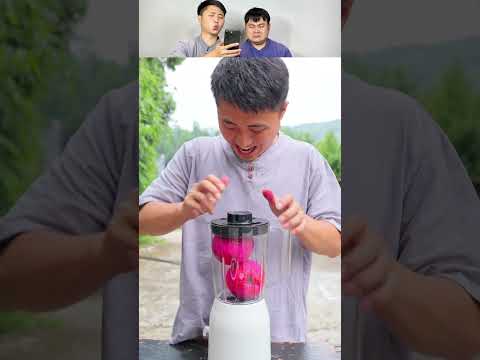 Songsong was forced to choose bug juice? #funny #foodchallenge #comedy thumbnail