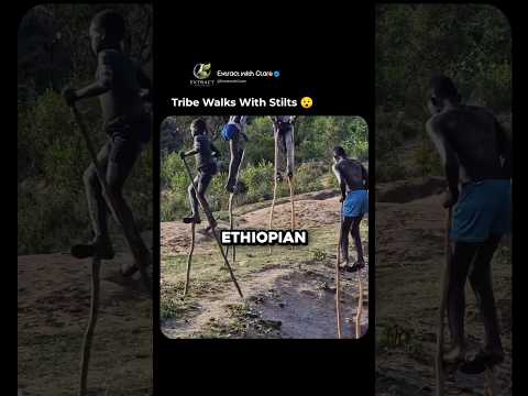 Ethiopian Tribe Walking on Stilts ? thumbnail
