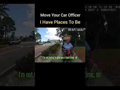 Move Your Car Officer #shortsvideo #shortsfeed #cops thumbnail