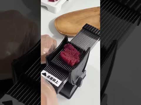 Cut Meat Like a Pro with the Multifunctional Stainless Steel Manual Cutter ( # 2705  ) 1️⃣ thumbnail