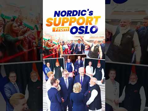 Highlights from Oslo as India-Nordic ties enter a new era | #shorts thumbnail
