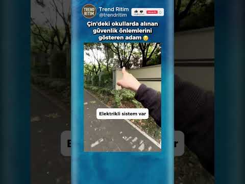 Çin'deki Okullarda Alınan Güvenlik Önlemlerine Şaşıran Adam ?? thumbnail