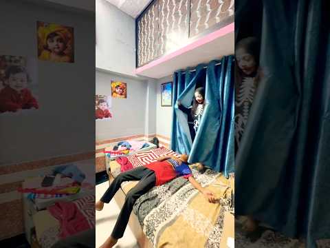 Sister became a ghost.???? #shortvideo #funnyshorts #funnyvideo #comedyvideos #funny thumbnail