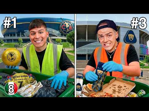 Busqué en las Basuras de los Estadios de Futbol en México.. *Club América, Pumas UNAM..*   - Día 8 thumbnail