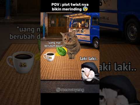 yang paham pasti merinding 😰 #horror #plottwist #memes #cat #kucinglucu thumbnail