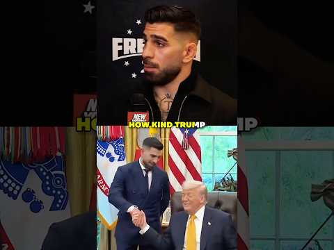 🌹Ilia Topuria on Meeting Donald Trump🏛️ thumbnail
