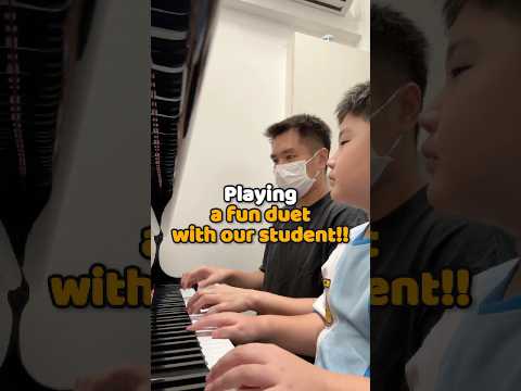 POV: your teacher joins your piano playing ?✨ thumbnail
