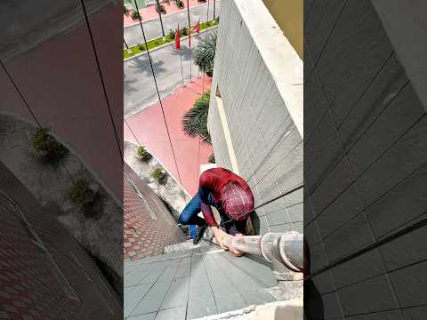 SPIDERMAN vs MONEY HEIST / PART.16 #spiderman #parkour #moneyheist thumbnail